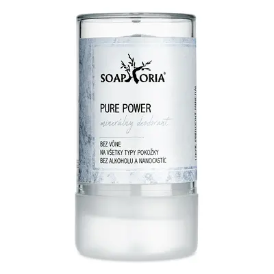 SOAPHORIA Pure Power - organický minerální deodorant 125 g