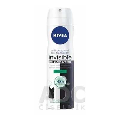 BEIERSDORF AG NIVEA ANTI-perspirant Black & White Fresh sprej 1x150 ml 150ml