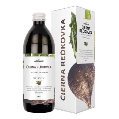 Nefdesante Černé ředkve (100% šťáva z černé ředkve s přídavkem vitamínu C 500 ml) 500 ml