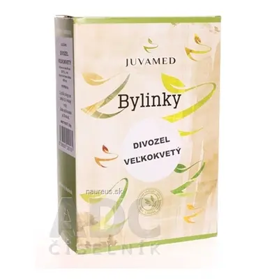 JUVAMED s.r.o. JUVAMED Divizna velkokvětá - KVĚT bylinný čaj sypaný 1x20 g 20 g