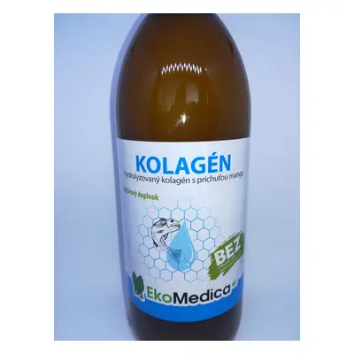 EkoMedica Hydrolyzovaný kolagen s příchutí manga 500 ml 500 ml