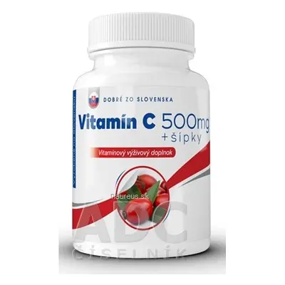 BENEVIT, s.r.o. Dobré z CZ Vitamin C 500 mg + šipky tbl 1x100 ks