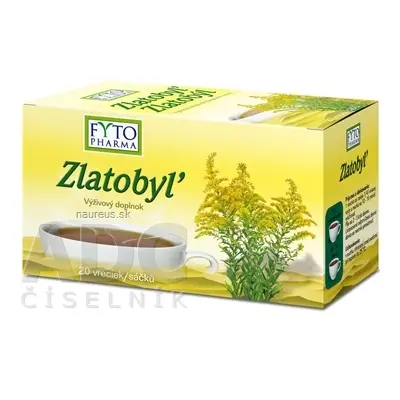 FYTOPHARMA, a.s. FYTO Zlatobýl 20x1,5 g (30 g) 20x1,5 g (30 g)