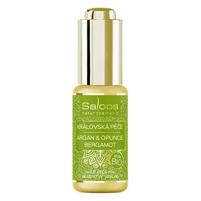 Saloos Královská péče 100% Bio Argan & Opuncie - Bergamot, 20 ml 20 ml