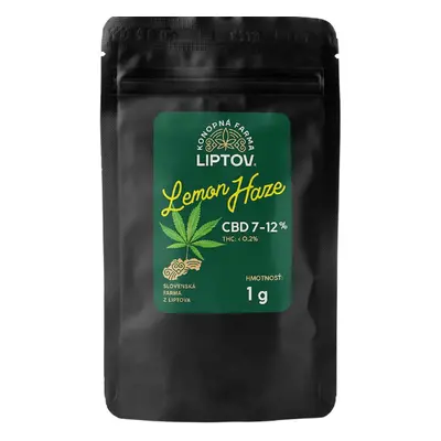 Konopná farma Liptov Liptovský dárkový předmět Lemon Haze 1g 1g