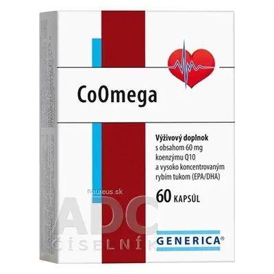 GENERICA spol. s r.o. GENERICA CoOmega cps 1x60 ks 60 ks