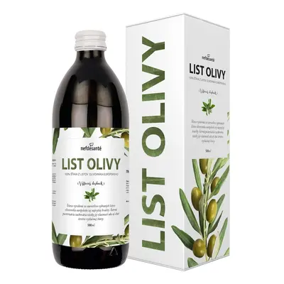 Nefdesante LIST OLIVY (100% šťáva z listů olivovníku evropského 500 ml) 500 ml