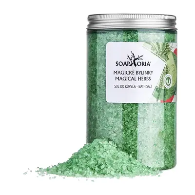 SOAPHORIA Magické bylinky(Babiččina zahrádka) - solná směs do koupele 500 g