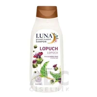 ALPA, a.s. LUNA lopuch VLASOVÝ ŠAMPON bylinný 1x430 ml 430ml