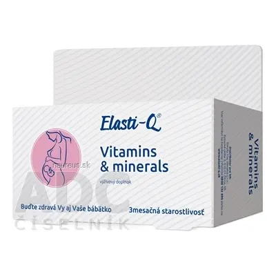 Simply You Pharmaceuticals a.s. Elasti-Q VITAMINS & MINERALS tbl 1x90 ks 90 ks