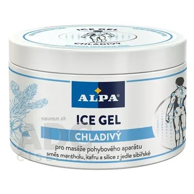 ALPA, a.s. ALPA ICE GEL chladivý masážní 1x250 ml 250ml