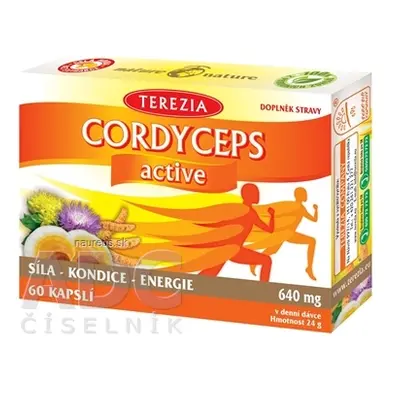 TEREZIA COMPANY s.r.o. TEREZIA CORDYCEPS active cps 1x60 ks 60 ks