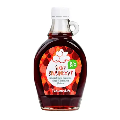 Country Life Brusinkový sirup 250 ml BIO 250 ml