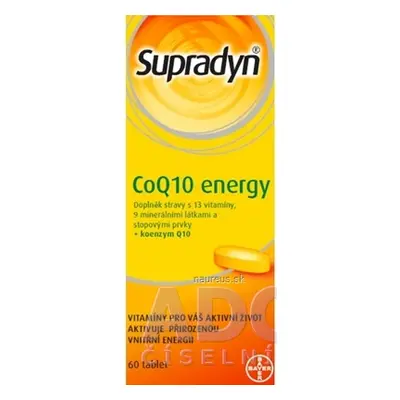 Delpharm Gaillard Supradyn CoQ10 Energy tbl 1x60 ks 60 ks