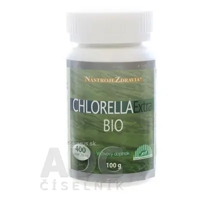 Blue step spol. s r.o. CHLORELLA EXTRA BIO tbl 1x400 ks 400 ks