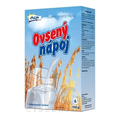 A S P s.r.o. asp ovesný NÁPOJ sušený 1x400 g 1 x 300 g