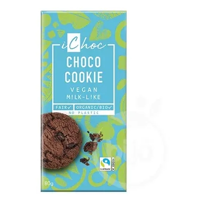 Tkorganics COKOLADA ichoc rýžová cookie BIO 80g 100g