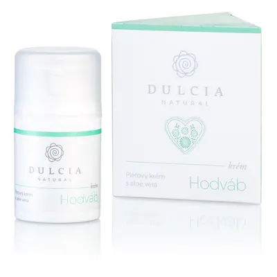 Dulcia natural Pleťový krém s aloe vera a hedvábím 50 ml 50 ml