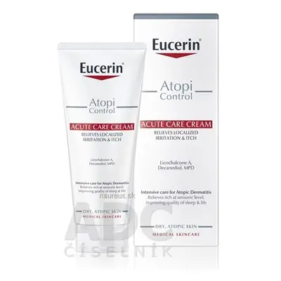 BEIERSDORF AG Eucerin AtopiControl ACUTE KRÉM suchá a atopická pokožka 1x100 ml 100 ml