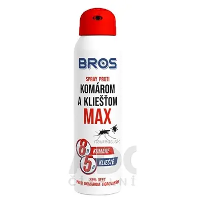 BROS BROS spray proti komárům a klíšťatům MAX 1x90 ml 90ml