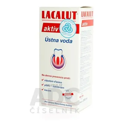 Dr. Theiss Naturwaren GmbH LACALUT AKTIV ústní voda 1x300 ml 300 ml