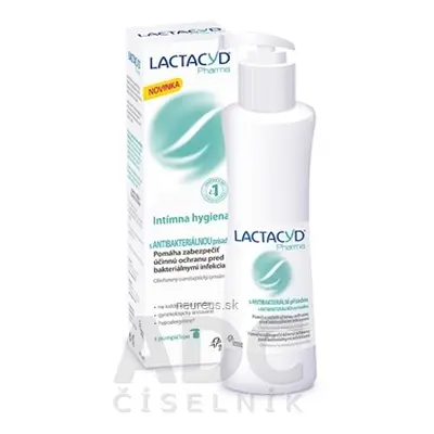 Omega Pharma Int. LACTACYD Pharma ANTIBAKTERIÁLNÍ intimní hygiena 1x250 ml 250ml