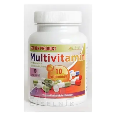 Pavol Kurbel GOLDEN PRODUCT Multivitamin pro dospělé cps 1x60 ks