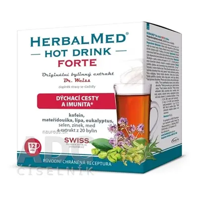 Simply You Pharmaceuticals a.s. HERBALMED HotDrink FORTE - Dr.Weis sáčky 1x12 ks