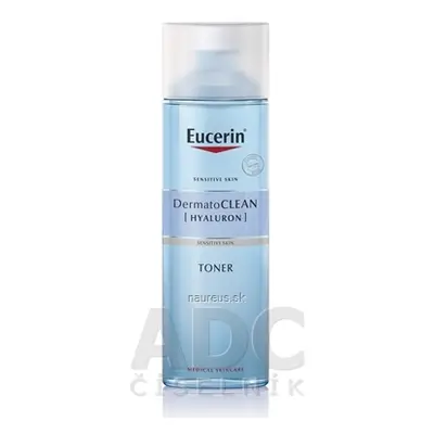 BEIERSDORF AG Eucerin DermatoCLEAN HYALURON TONER Čistící VODA citlivá pleť 1x200 ml 200 ml