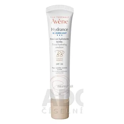 Pierre Fabre Dermo-cosmétique AVENE Hydrance BB Léger EMULSION TEINTÈE hydratační emulze SPF 30,