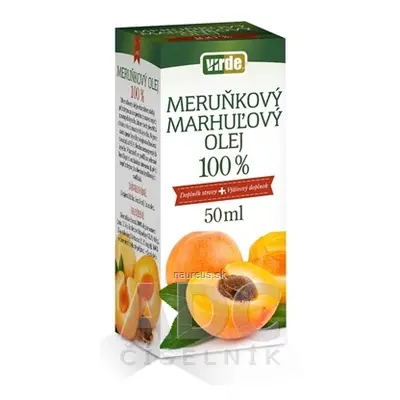 VIRDE spol. s r.o. Virde MERUŇKOVÝ OLEJ 100% 1x50 ml 50 ml