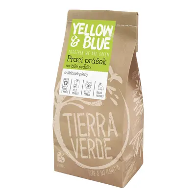 Yellow & Blue Prací prášek na bílé prádlo a pleny (pap. Sáček 850 g) 850 g