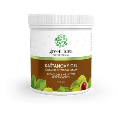 TOPVET Kaštanový masážní gel 250 ml 250 ml