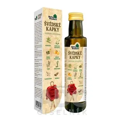 NATURPRODUKT CZ spol. s r.o. Naturprodukt ŠVÉDSKÉ KAPKY 1x250 ml 250 ml