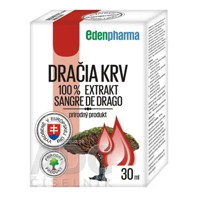 Ing. RNDr. Ivan Olejníček - MedinTerra EDENPharma dračí krev 100% extrakt 1x30 ml 30 ml