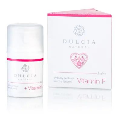 Dulcia natural Výživný pleťový krém lipidy a vitamin F 50 ml 50 ml