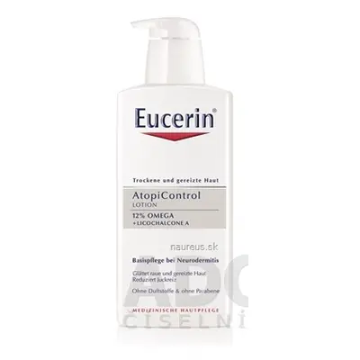 BEIERSDORF AG Eucerin AtopiControl Tělové mléko pro suchou pleť 1x400 ml 400 ml