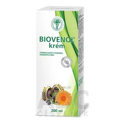 Biomedica, spol. s r.o. BIOMEDICA BIOVENOL krém 1x200 ml