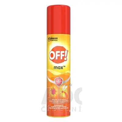 S.C.Johnson s.r.o. OFF! MAX spray repelent 1x100 ml 100ml