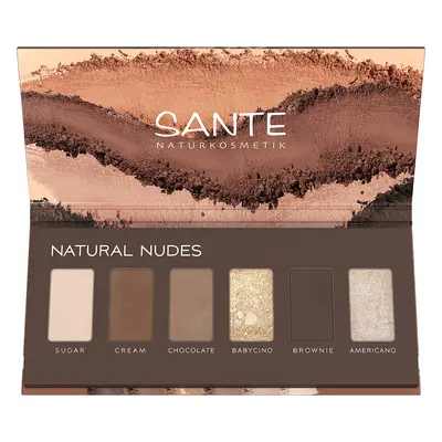 Sante Minerální oční stíny Palette NATURAL NUDES 6g