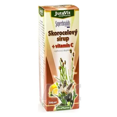 JuvaPharma Kft. JutaVit Jitrocelový sirup + vitamín C 1x300 ml 300 ml