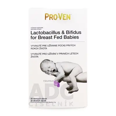 Cultech Limited PRO-VEN Lactobacillus & Bifidus plv for Breast Fed Babies (30 dávek) 1x6 g 6 g