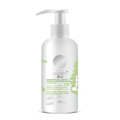 Natura Siberica Little siberica - organický certifikovaný gel-šampon pro děti bez slz 2v1 250 ml