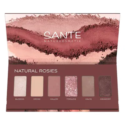 Sante Minerální oční stíny Palette NATURAL ROSES 6g