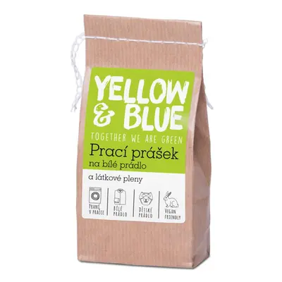 Yellow & Blue Prací prášek na bílé prádlo a pleny (pap. Sáček 250 g) 250 g