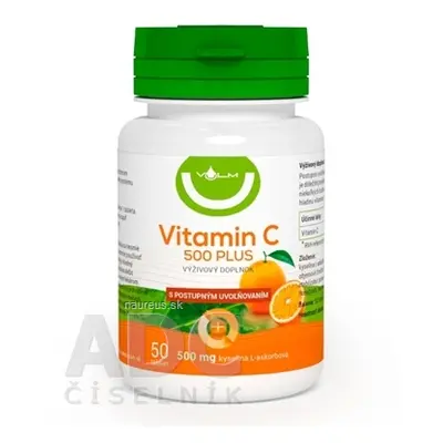 VULM s.r.o. VULM Vitamin C 500 PLUS tbl 1x50 ks