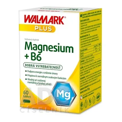 WALMARK, a.s. WALMARK Magnesium + B6 tbl 1x60 ks 60 ks