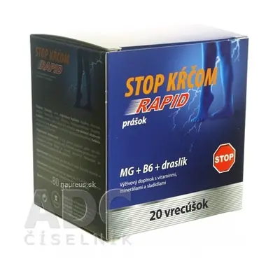 NP PHARMA Sp. z o.o. STOP křečím RAPID prášek v sáčcích 1x20 ks 20 ks