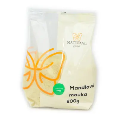 NATURAL JIHLAVA MUKA mandlová 200g 200g