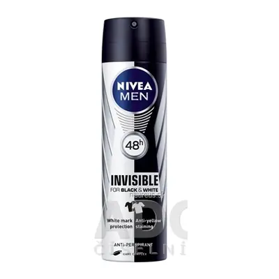 BEIERSDORF AG NIVEA MEN Anti-perspirant Black&White Power sprej 1x150 ml